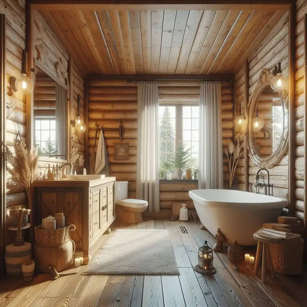 Rustic Bathroom Design (1)