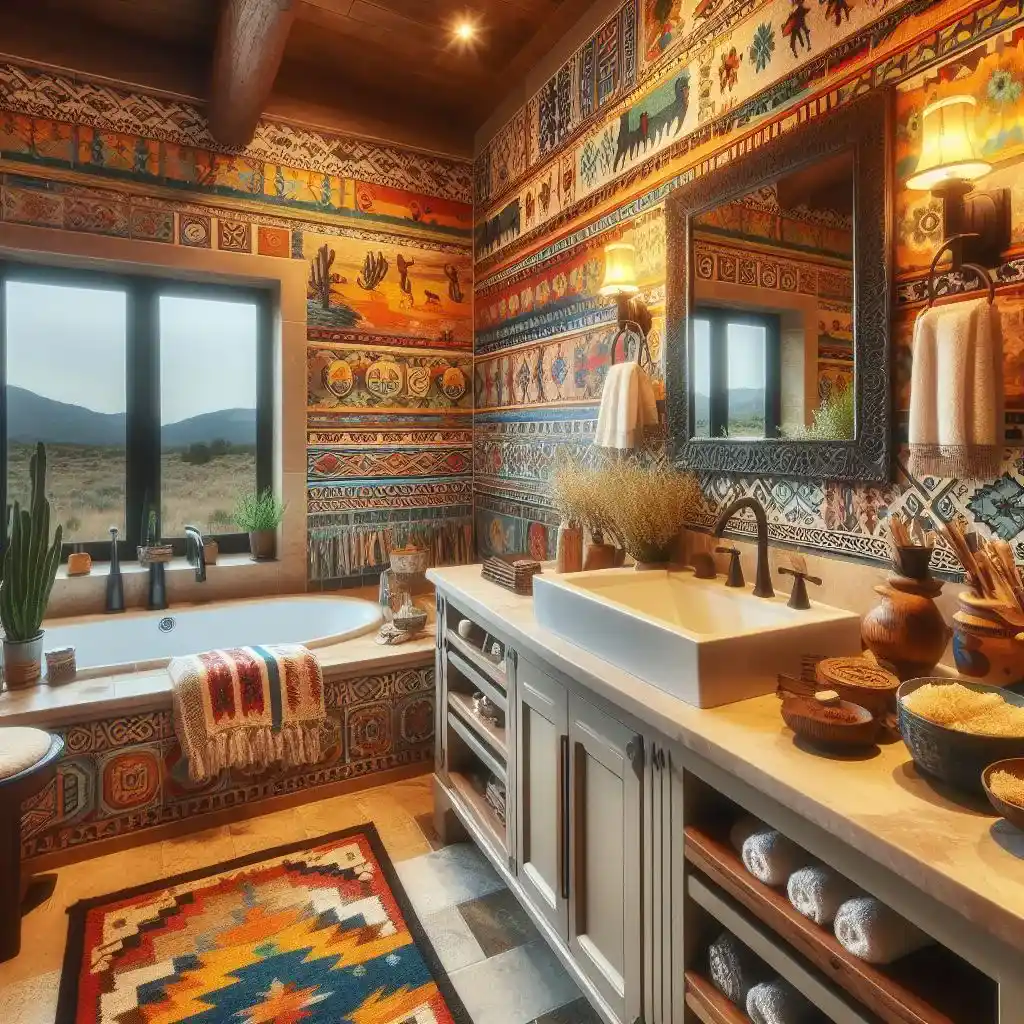 Southwestern Bathroom Design (1)