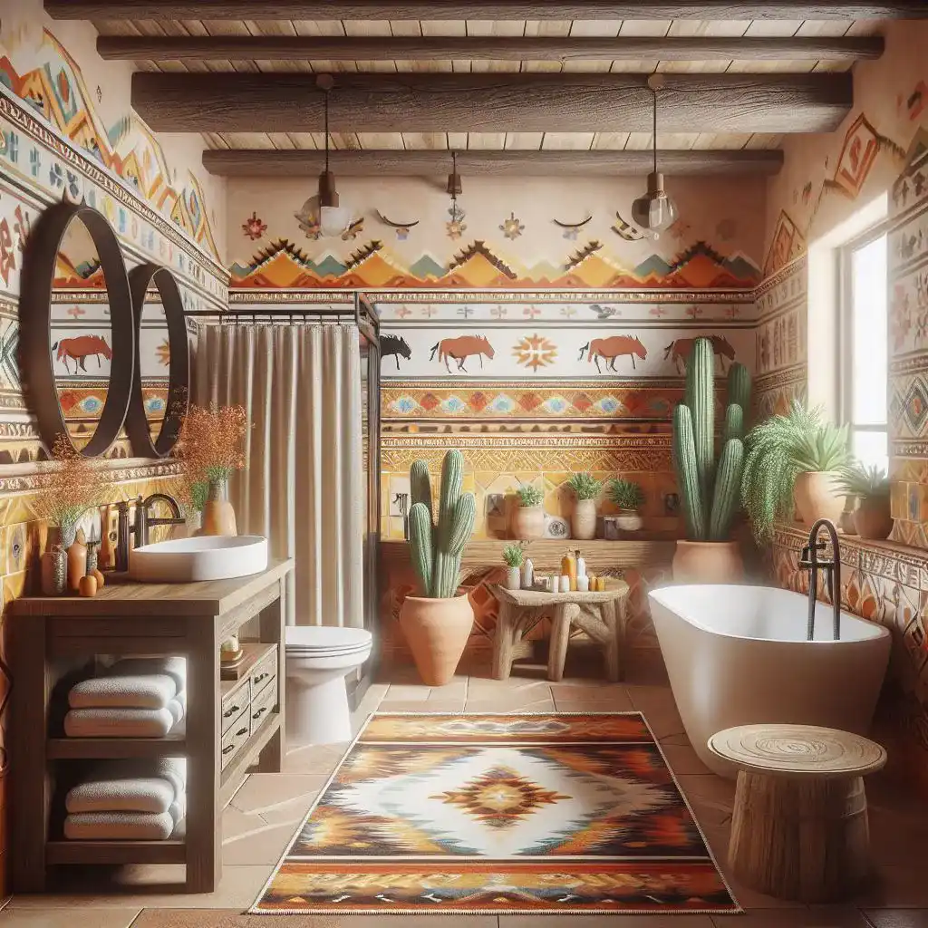 Southwestern Bathroom Design (2)